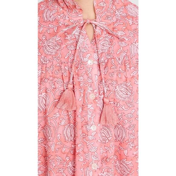 Marea Georgia Dress in a Floral Dusk Pink NWT Size Small - Picture 5 of 12